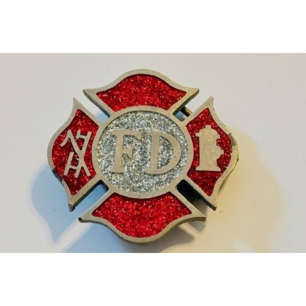 FD Fire Department Belt Buckle PSS BB755.‎